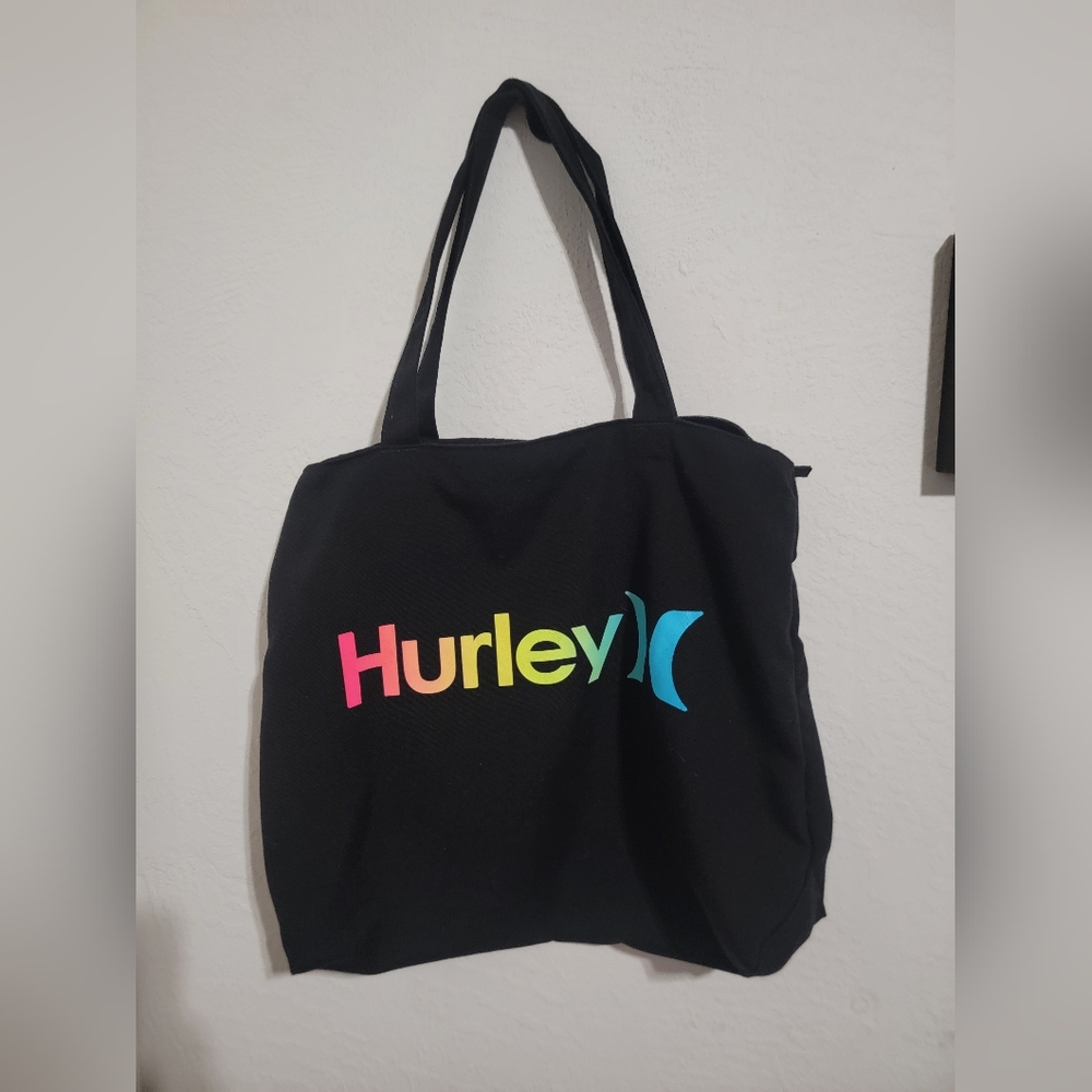 Hurley Black Tote Bag